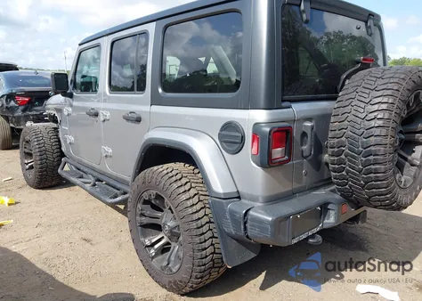 2019 Jeep Wrangler Unlimited Sahara 4X4 from USA, damaged, VIN 1C4HJXEN4KW630732
